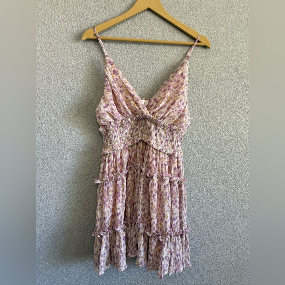NWT Mable Babydoll Ruffle Tier Dress Size Medium